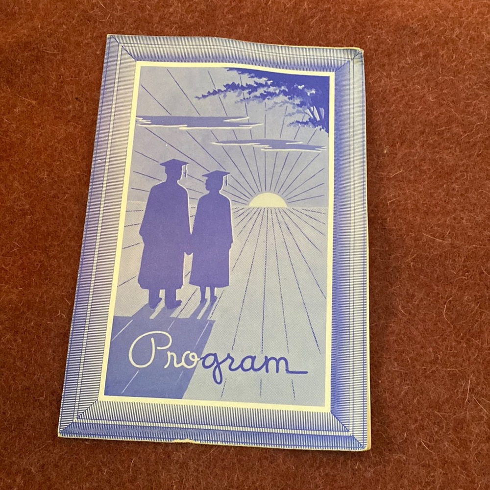 Wisconsin Dells Union high school 71st annual commencement May 28, 1957 program